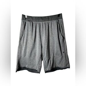 Apana Men’s Gray Athletic Training Shorts Size M